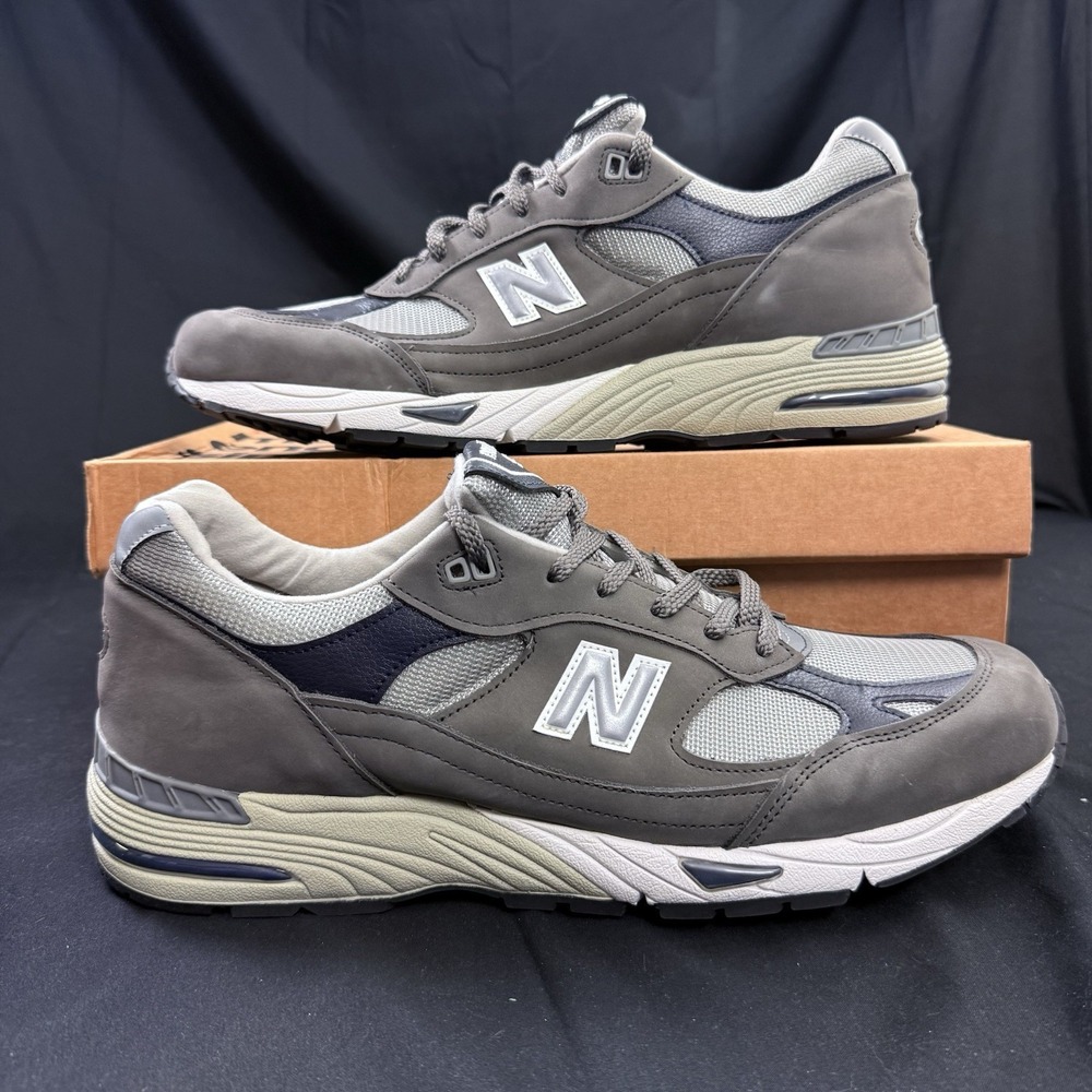 New Balance 991 Men's Made in England M991GNS Size 15 Castlerock Navy Athletic